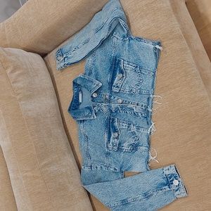 Cropped Jean Jacket
